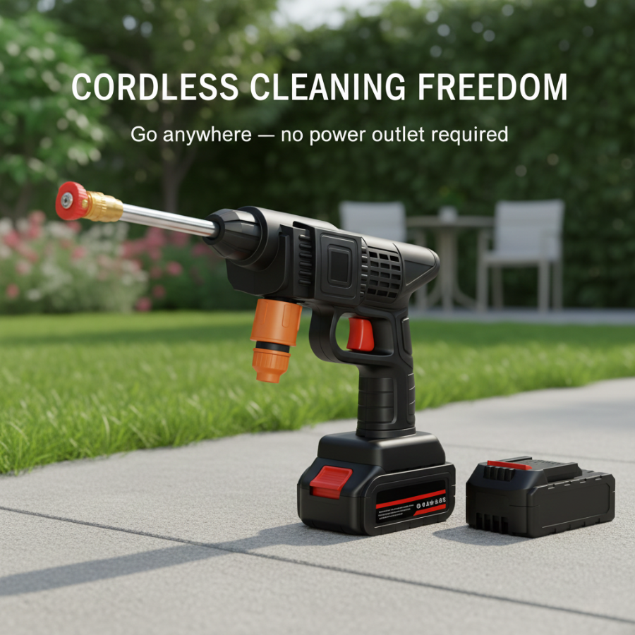 PowerWash Pro — Cordless High-Pressure Cleaner