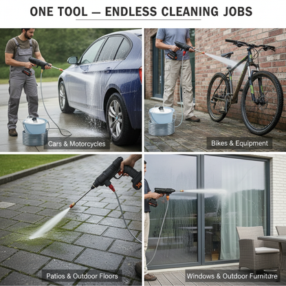 PowerWash Pro — Cordless High-Pressure Cleaner