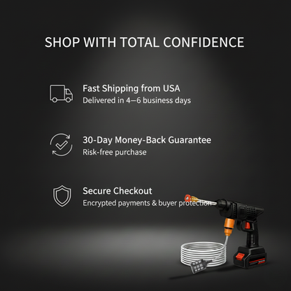 PowerWash Pro — Cordless High-Pressure Cleaner